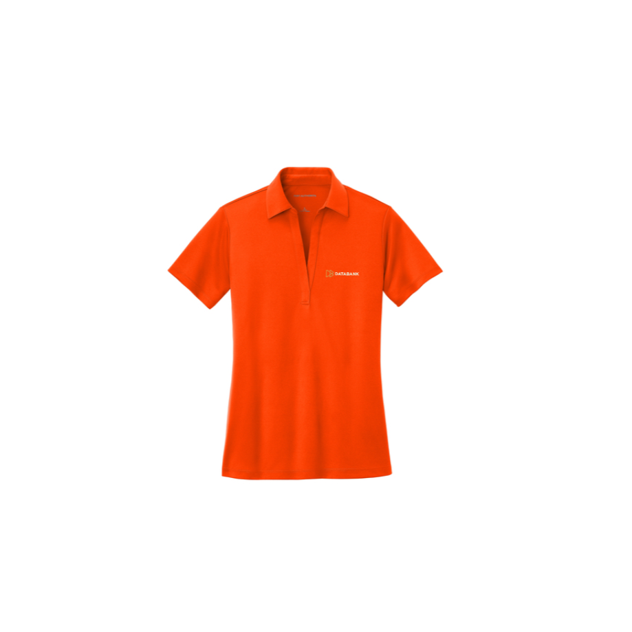 Port Authority Silk Touch Performance Polo - Ladies - Neon Orange