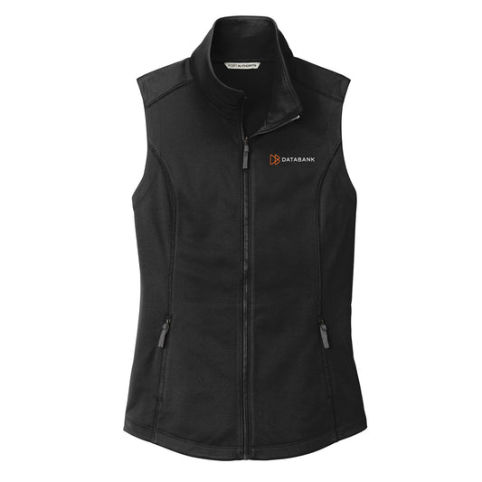 Port Authority Collective Smooth Fleece Vest - Ladies - Black