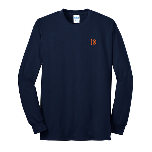 Port & Company Core Blend Long Sleeve T-Shirt - Navy