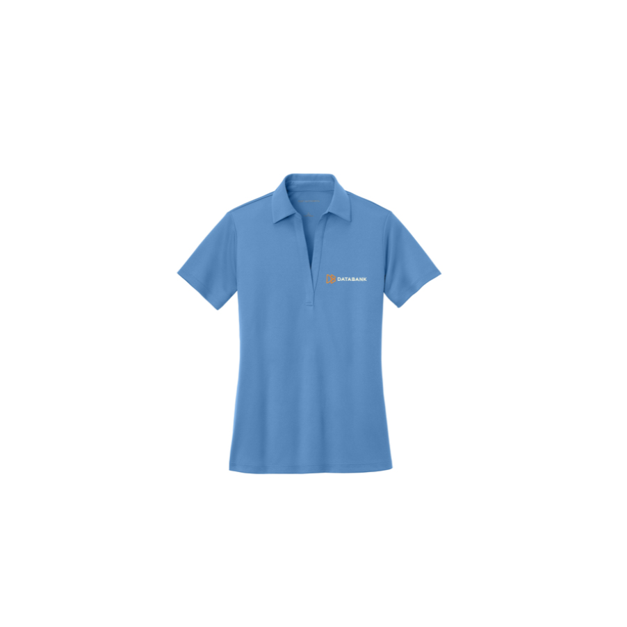 Port Authority Silk Touch Performance Polo - Ladies - Carolina Blue