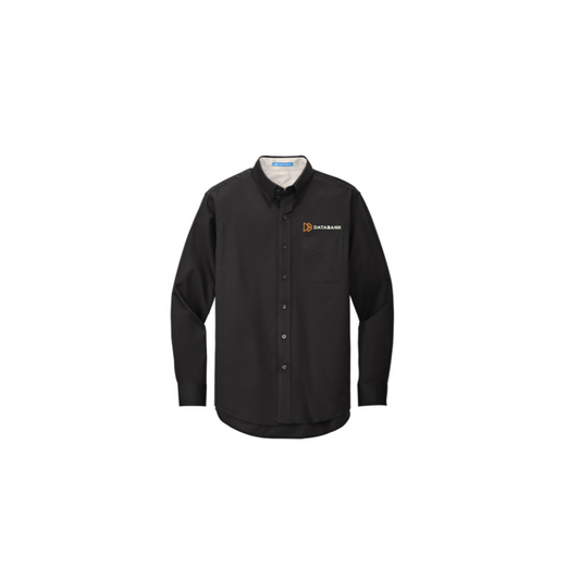 Port Authority Long Sleeve Easy Care Dress Shirt - Black