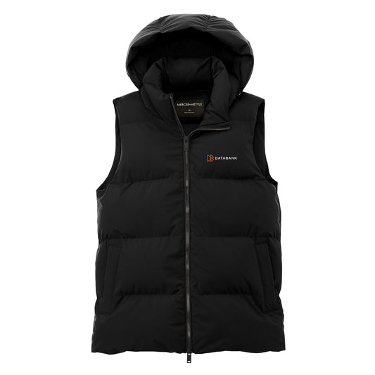 Mercer+Mettle Puffy Hooded Vest - Ladies - Black